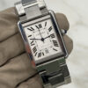 57_eff7ddae-5479-4971-8970-d3521d6ee2af Cartier Tank Solo XL 3515 Stainless Steel 31mm Automatic Mens Watch W5200028