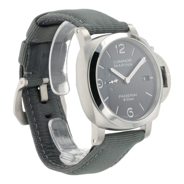 NEW Panerai Luminor Marina Steel Grey Dial 44mm Automatic Men’s Watch PAM01358