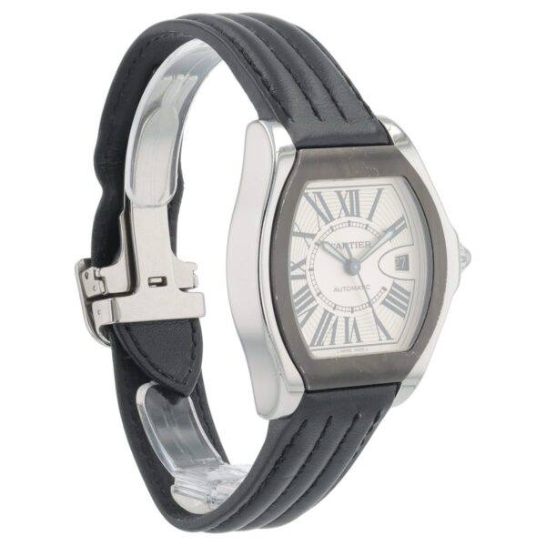 57_f1cc6878-1d2d-4601-b0c1-f9b670a7c514 Cartier Santos Stainless Steel Silver Dial 40mm Automatic Men’s Watch 3312